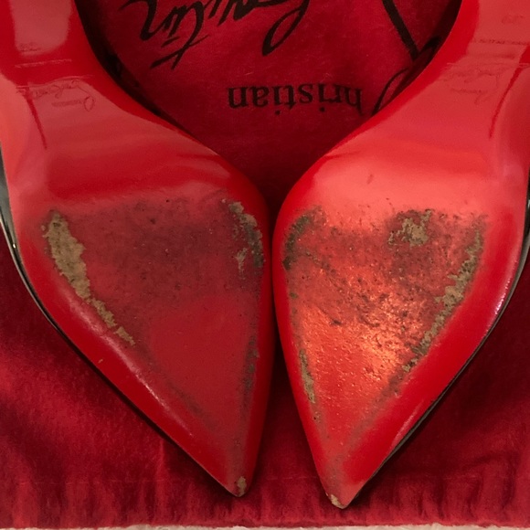 💥 SOLD 💥 EUC Christian Louboutin So Kate Pump - heels size 8 - Picture 12 of 13